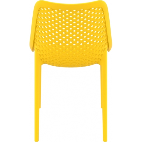 Krzesło ażurowe Air Żółte Siesta