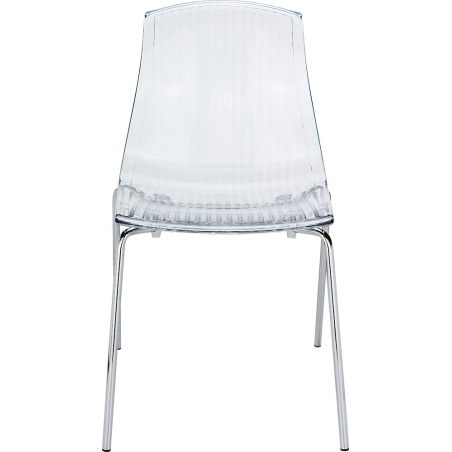 Allegra transparent modern chair Siesta