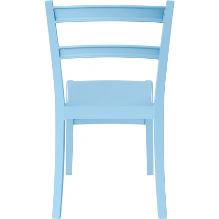 Krzesło ogrodowe plastikowe Tiffany Niebieskie Siesta