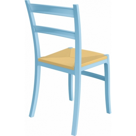 Krzesło ogrodowe plastikowe Tiffany S Niebieskie Siesta