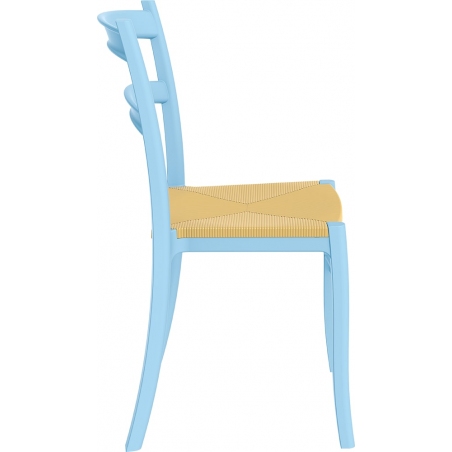 Tiffany S blue plastic garden chair Siesta