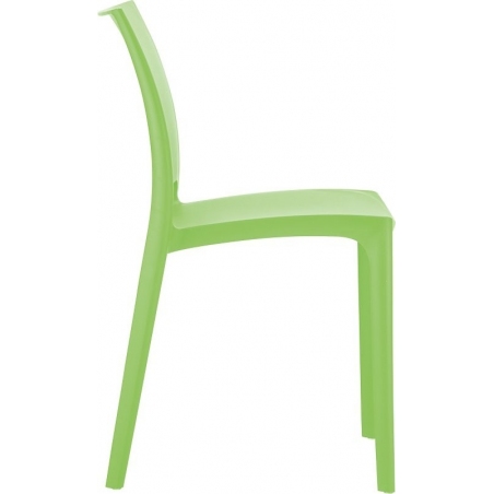 Maya green plastic chair Siesta