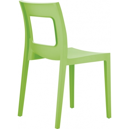 Krzesło ogrodowe plastikowe Lucca Chair Zielone Siesta