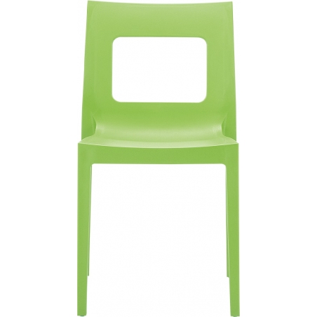 Lucca Chair green plastic garden chair Siesta