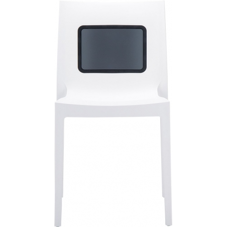 Krzesło ogrodowe plastikowe Lucca - T Chair Białe Siesta