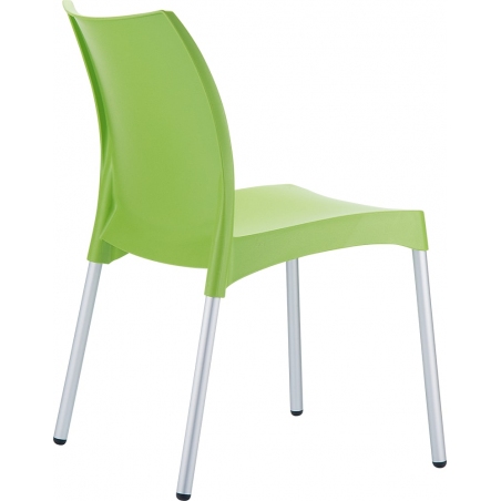 Vita green plastic garden chair Siesta