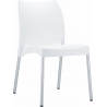 Vita white plastic garden chair Siesta