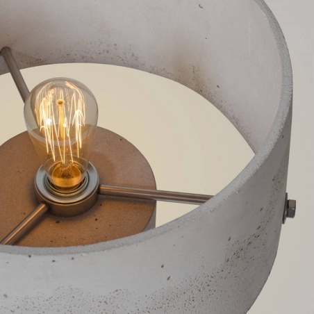 Talma grey concrete table lamp LoftLight