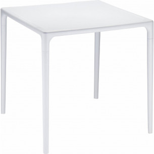 Mango 72x72 grey square garden table Siesta