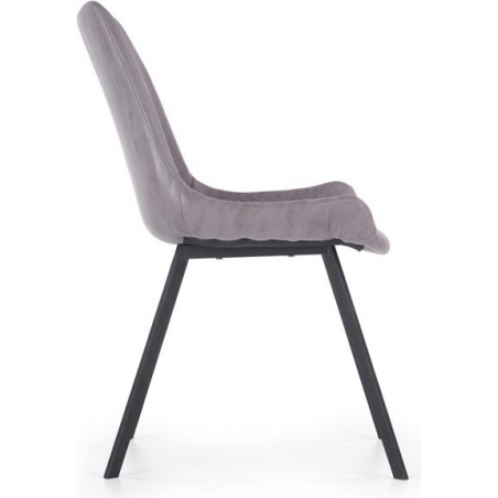 Germ K279 grey faux leather chair Halmar