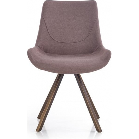 Luxor K290 grey upholstered chair Halmar
