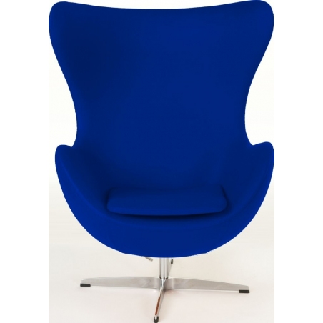 Fotel tapicerowany Jajo Chair Cashmere Atrament D2.Design