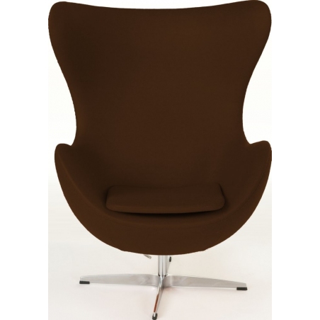 Fotel tapicerowany Jajo Chair Cashmere Brązowy D2.Design