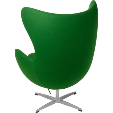 Fotel tapicerowany Jajo Chair Cashmere Zielony D2.Design