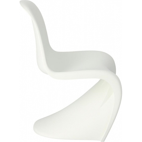 Balance white polypropylene chair D2.Design