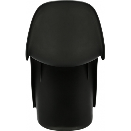Stylowe Krzesło z tworzywa Balance Czarne D2.Design do salonu i jadalni.