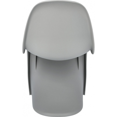 Balance light grey polypropylene chair D2.Design