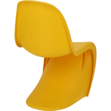 Krzesło z tworzywa Balance Żółte D2.Design