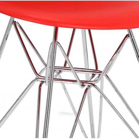 Krzesło plastikowe DSR Czerwone D2.Design