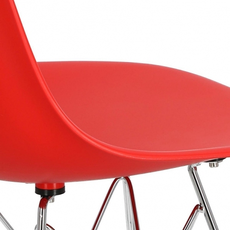 Krzesło plastikowe DSR Czerwone D2.Design