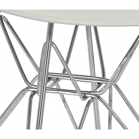 DSR light grey plastic chair D2.Design