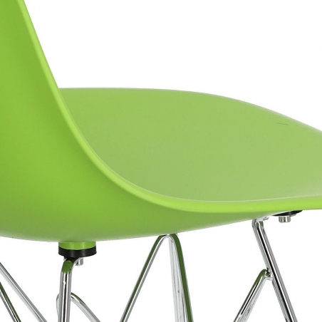 DSR light green plastic chair D2.Design