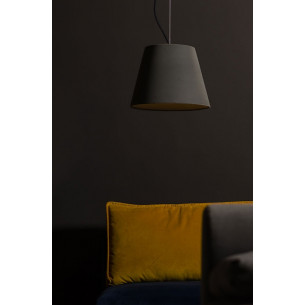 Industrialna Lampa betonowa wisząca Kopa Velvet 36 Do wyboru z próbnika LoftLight do salonu i sypialni.