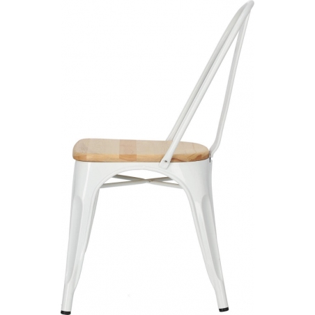 Paris Wood natural&white metal chair D2.Design