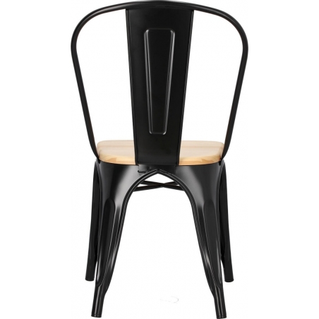 Paris Wood natural&black metal chair D2.Design