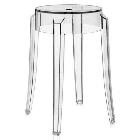 Foxy 46 transparent modern kitchen stool D2.Design