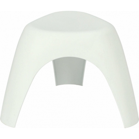 Fant white plastic stool D2.Design