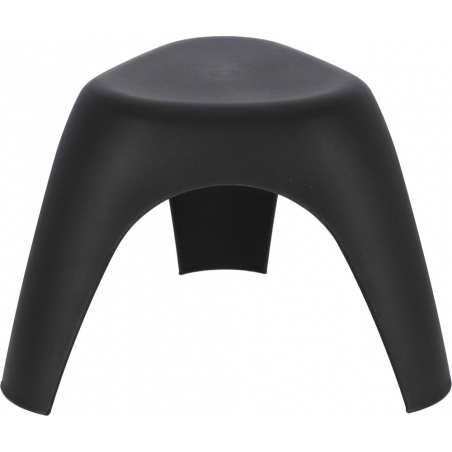 Fant black plastic stool D2.Design
