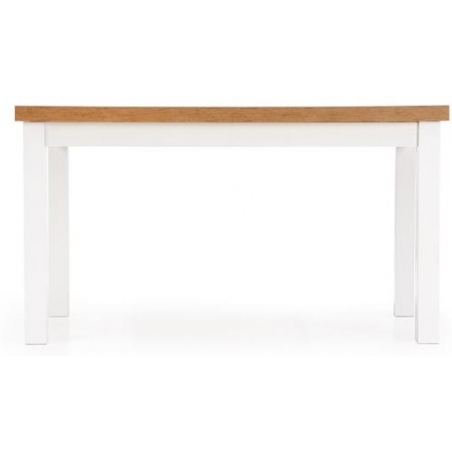 Tiago 140x80 oak&amp;white extending dining table Halmar