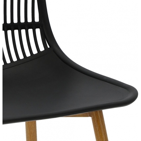 Klaus black scandinavian chair LangFang