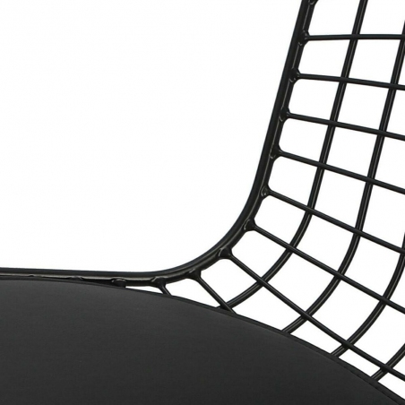 Harry black designer metal chair D2.Design