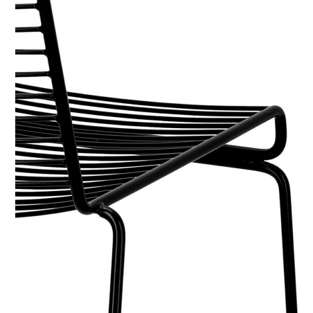 Krzesło druciane Dilly Czarne Intesi