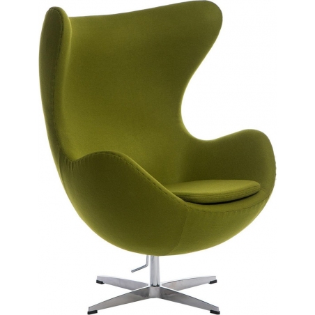 Jajo Chair Cashmere light green swivel armchair D2.Design