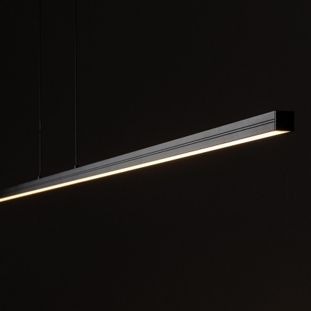 Lampa wisząca podłużna nad biurko Bar LED 180cm czarna Nowodvorski