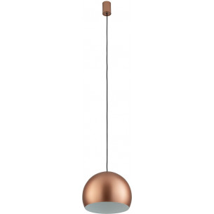 Lampa wisząca metalowa kula Candy 27,5cm miedziana Nowodvorski