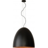 Lampa wisząca Egg 75cm czarny/miedź Nowodvorski