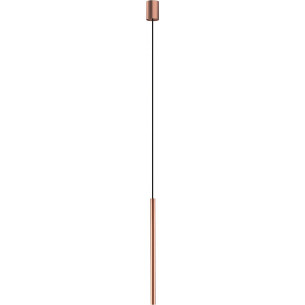 Laser 49cm copper tube pendant lamp Nowodvorski