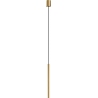 Laser 49cm gold tube pendant lamp Nowodvorski