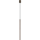 Laser 75cm brown tube pendant lamp Nowodvorski