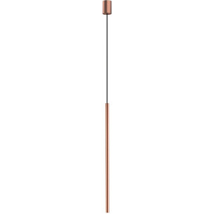 Laser 75cm copper tube pendant lamp Nowodvorski