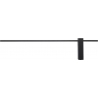 Motive LED 120cm black minimalistic long wall lamp Nowodvorski