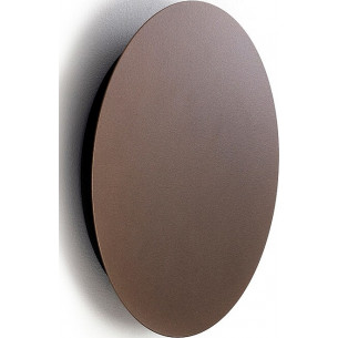 Ring LED 25cm brown round wall lamp Nowodvorski