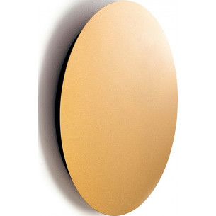 Ring LED 35cm satin gold round wall lamp Nowodvorski