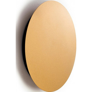 Ring LED 25cm satin gold round wall lamp Nowodvorski