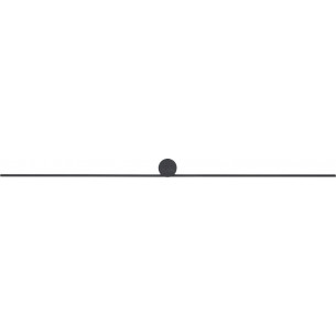 Spin LED 120cm black minimalistic long wall lamp Nowodvorski