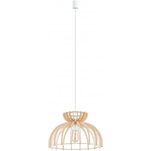 Kymi 48cm natural plywood pendant lamp Nowodvorski